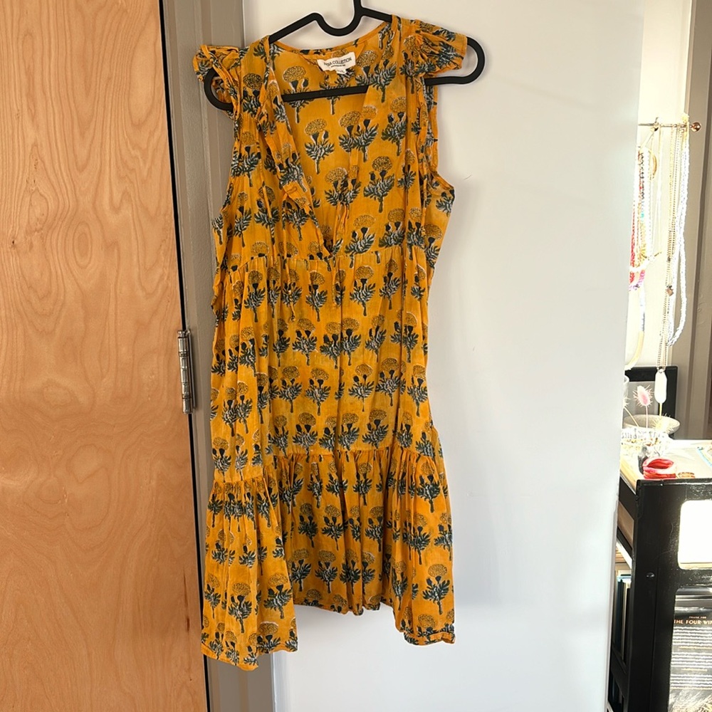 Emerson Fry marigold dress